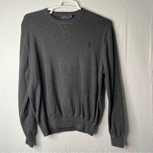 Polo Ralph Lauren Charcoal Grey Sweater Size XL